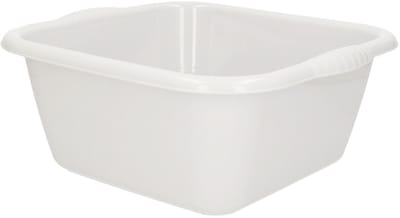 PlasticForte Afwasbak teil - 10 liter - grijs - kunststof - 36x34x14,5 cm