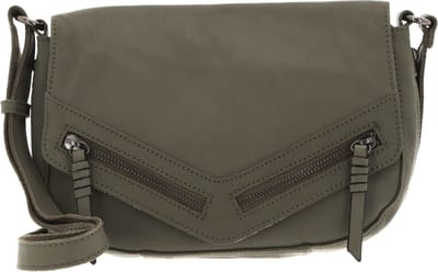 FREDsBRUDER Leren Schoudertas FB Crossbody Bag Sage Groene
