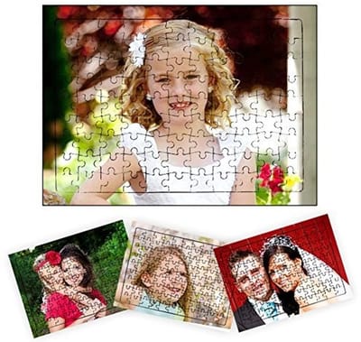 Dailygoods- Puzzel 99 Stukken - A4 Formaat - Gepersonaliseerd - Cadeau Idee - Zelfstandige Stand - Inclusief Cadeaukaart - Legpuzzel