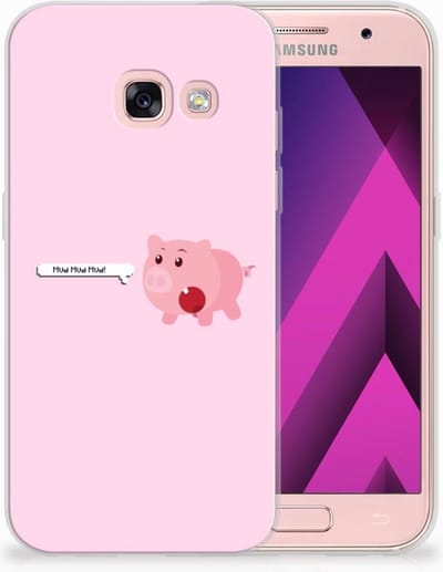 Samsung Galaxy A3 2017 Telefoonhoesje met Naam Pig Mud