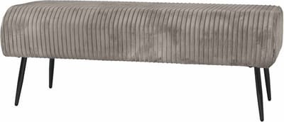 Riverdale Bankje Jessie - Grijs - 129cm