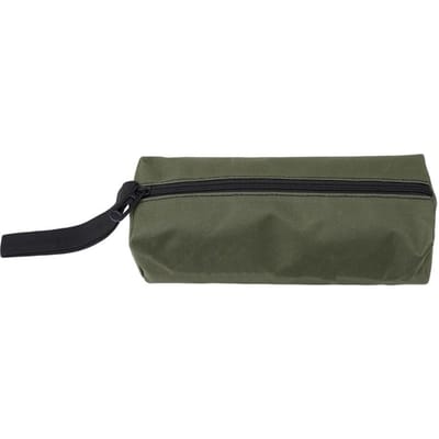 Sac à outils à main Sac Oxford épais pour petits outils Tournevis Clé Pince Brucelles Organisateur d'embouts de perceuse Pochette zippée étanche vert