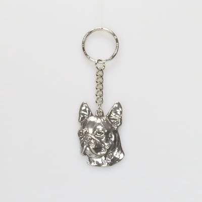 Sleutelhanger Boston Terrier - Hondensleutelhanger - Cadeau Hondenliefhebber - Unieke serie - Compact, stijlvol en gedetailleerd