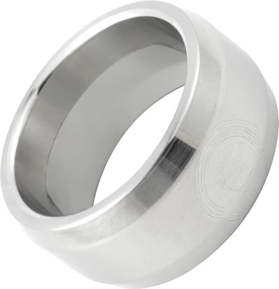 Banoch | glansring edge Ø 23 mm | eikelring | Metaal cockring | penisring