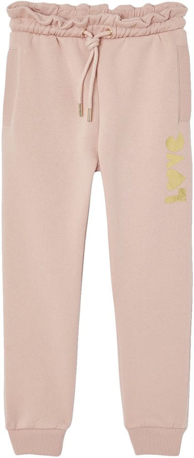 Vertbaudet Joggingbroek van fleece met motief op de broekspijp voor meisjes
