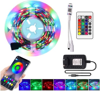 LED Strip Set - Verlichting Strip Lichtslang - Sfeerverlichting Creëren - Waterbestendig IP65 - 10 meter - RGB Kleuren