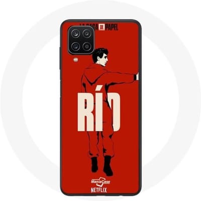 Coque Samsung Galaxy A12 La casa de papel Rio dessin