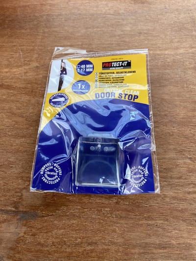 Protect-it Deurstopper transparant zelfklevend