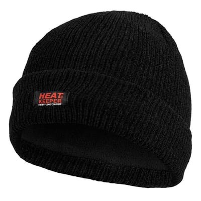 Thermo muts dames - 4-Stuks - Voordeel - Zwart