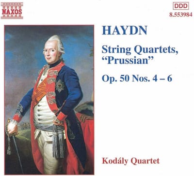 Kodály Quartet - Haydn: String Quartets Op. 50, Nos. 4-6 (CD)