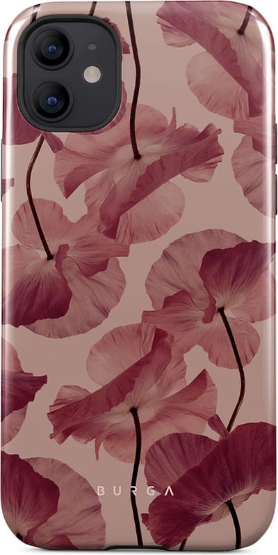 BURGA Telefoonhoesje voor iPhone 12 - Schokbestendige Hardcase Hoesje - Tender Kiss