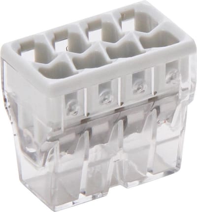 Wago Lasklem 8-voudig 0,5 - 2,5 Mm² Grijs 10 Stuks