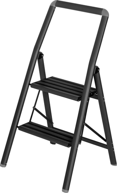 Huishoudtrap inklapbaar Alu Compact 2 tredes