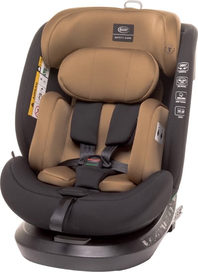 4Baby Roto-Fix Mokka 40-150 cm 360° i-Size Autostoel