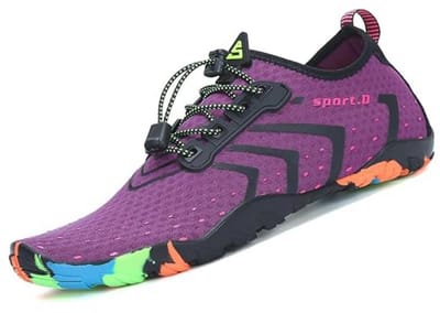 Ademende en sneldrogende waterschoenen voor heren en dames - niet-slip beach sokken voor zomerse activiteiten