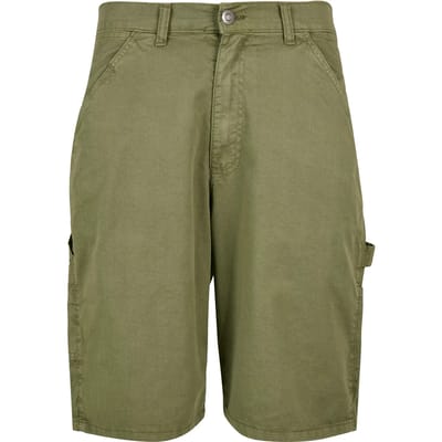 Urban Classics - Carpenter Korte broek - Taille, 38 inch - Groen