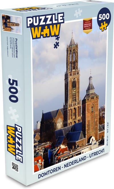 Puzzel Domtoren - Nederland - Utrecht - Legpuzzel - Puzzel 500 stukjes