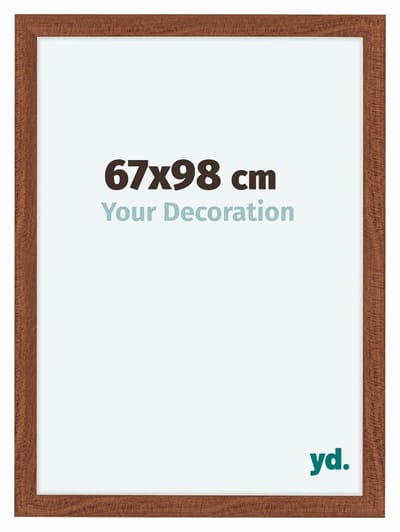 Your Decoration - Fotolijst 67x98 cm - MDF - Walnoot - Como