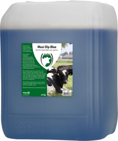 Excellent Maxi Dip - Huidverzorgingsmiddel - Koeien - Melken - Blauw - 20 KG