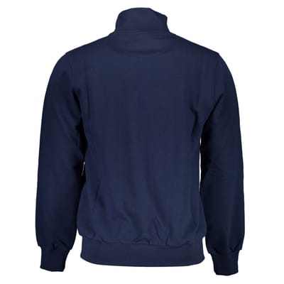 La Martina Heren Blauw Katoenen Truien