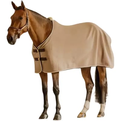 Kentucky Horsewear - Zweetdeken show vegan wool beige 130-6'0