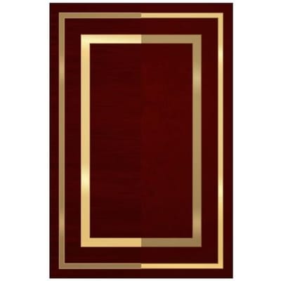 Luxe wijnrood gouden rand tapijt woonkamer antislip lange keuken loper tapijt slaapkamer nachtkastje deurmat vloerkleed deurmat 80x160cm