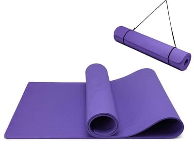 Unyqoos ® Yogamat met Antislip Textuur en Body Alignment Systeem voor Pilates en Fitness