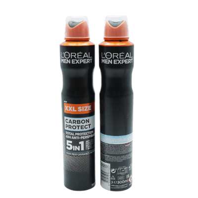 L'Oréal Men Expert Carbon Protect 5-in-1 48H Anti-Transpirant Deodorantspray - 300 ml