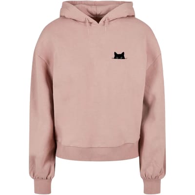 Dames Hoodie Merchcode Halloween Cat