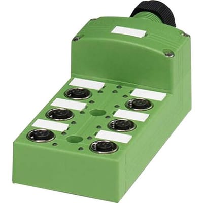 Phoenix Contact SACB-6/ 6-L-C SCO 1516807 Passieve sensor/actorbox M12-verdeler met metalen schroefdraad 1 stuk(s) Piece