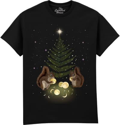 Eekhoorns Midnight Feast The Coloured House T-shirt M