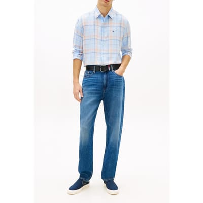 Tommy Hilfiger Sonny Regular Tapered Denim Dark Größe: W30L32 | Relaxed Fit Outlet | Herren | Blau