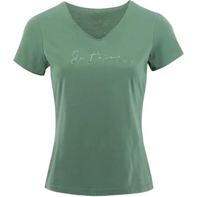 Dames-T-shirt Equithème Rehane Je t'aime