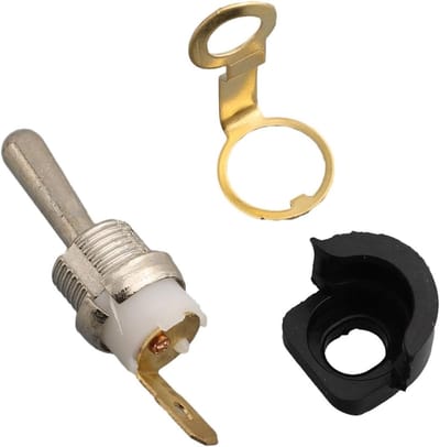 Kettingzaag Schakelaar Kit - Motoronderdeel Vervanging - Tuinonderhoud - Directe Pasvorm - 4 x 1 x 1 cm - Zwart