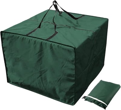 VHV - Opbergtas voor Tuinkussens - Waterdichte Kussentas 81 x 81 x 61 cm - 210D Oxford - Stofdicht - Groen