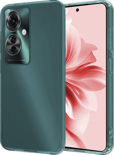 Hoesje - Geschikt voor OPPO Reno 11F - Sterk & Shockproof - Hoes Cover - Siliconen Case - Transparant