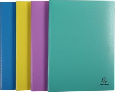 Exacompta 20x Showalbum in harde polypropyleen Forever Young 20 tassen - 40 zichten - A4 - Geassorteerd - 88290E
