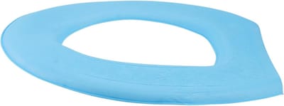 Toiletkussen - Zitkussen - Hygiënisch Werken - Zelfklevend & Wasbaar - 41 x 35 cm - Hemelsblauw