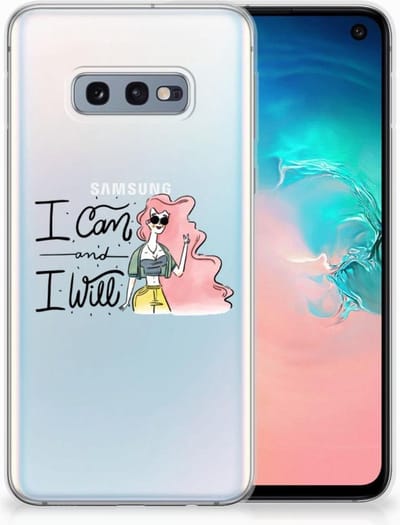 Samsung Galaxy S10e Telefoonhoesje met Naam i Can