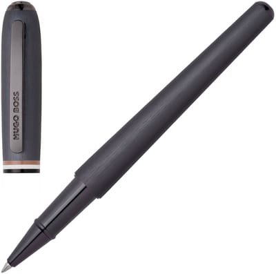 Hugo Boss - HSH3415D - Rollerballpen - grijs - Contour