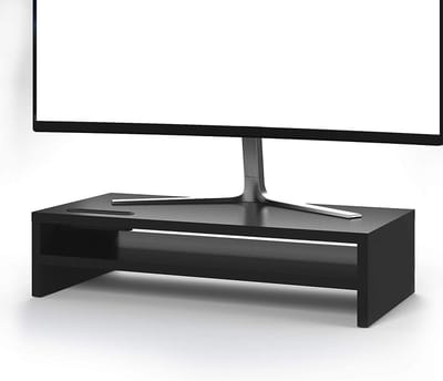 Monitor Verhoger - Laptop Standaard met Telefoonhouder - Monitorstandaard - Bureau Beeldscherm Verhoging Geschikt voor: Computer, Notebook, iMac, PC
