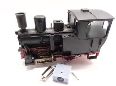 micromotor 0eF001 ombouwset Fleischmann Magic Train BR 99, Duetz, Billy, Konjice 3, Smokey, Stainz, Zilly