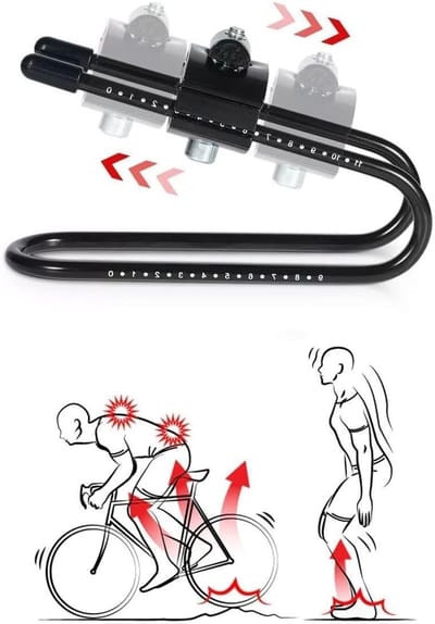Verstelbare Zadel Demper voor Mountainbike en Fietsen - Schokabsorber, Comfort, Outdoor Gebruik