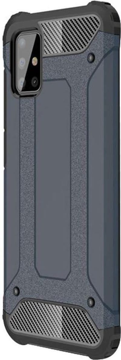 Hoesje Geschikt voor Samsung Galaxy S20 | Shock Proof | Hybride Back Cover | Beschermhoes | Schokbestendig | Extra bescherming | Blauw
