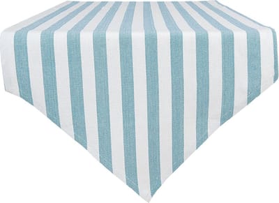 Tafelloper | 50*160 cm | Blauw | Katoen | streep | Clayre & Eef | SES65BL
