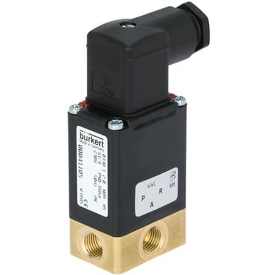 Magneetventiel 3/2-weg G1/4'' NO Messing NBR 0-10bar/145psi 110VDC 0330 42465