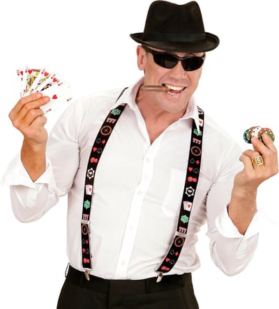 Bretels poker editie
