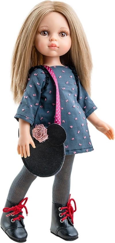 Paola Reina Modepop Carla Blauw-Grijs 32 cm