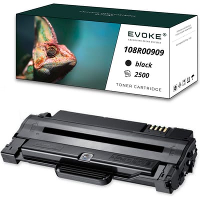 Evoke Compatibele Toner voor Xerox 108R00909 3140XL 3140 Zwart 2500 Pagina's Phaser 3140/3155/3160/3160B/3160N