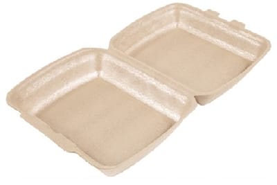 1vaks menubox - 125stuk - take away - bruin - RECYCLE ME! - IMES